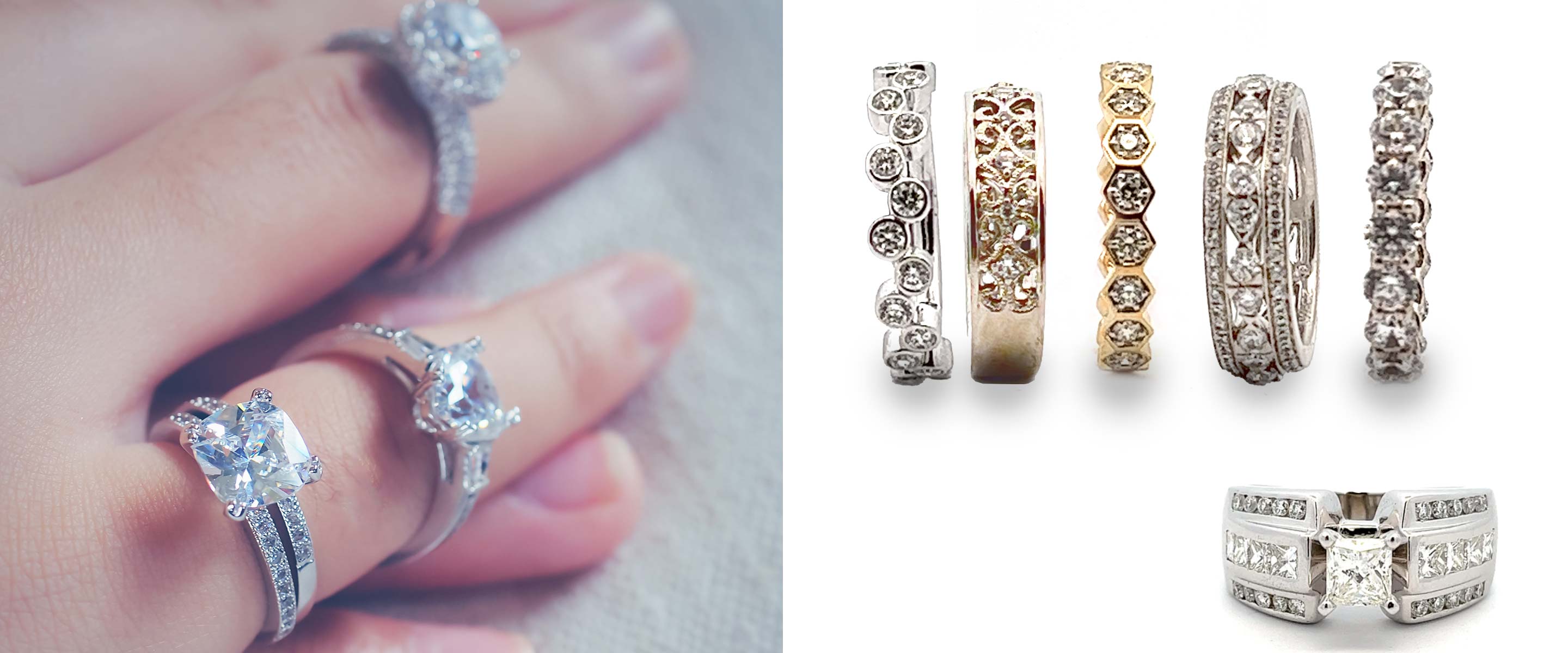2.55CT Round Cut Lab-Created Diamond Engagement Wedding Ring 14K White Gold  Over | eBay